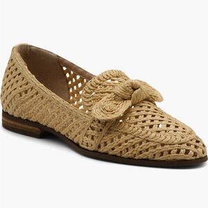 Charles David raffia loafers